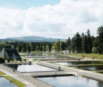 A water treatment plant