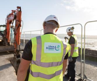 LRP workers on a roadworks site