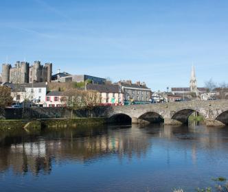 A river in Enniscorthy